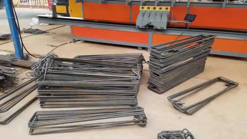 数控五机头钢筋弯箍机